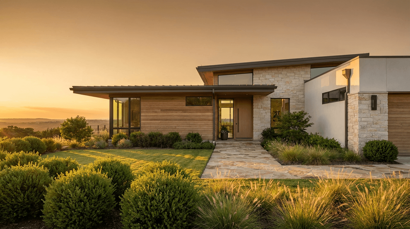 A welcoming residential home in Florida with a comfortable front porch, representing a fresh start